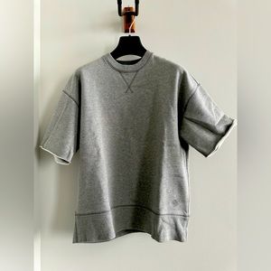 Banana Republic - Crew Neck Cutoff Sweater